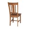International Concepts Set of Two San Remo Splatback Chair, Distressed Oak C42-10P - alternate 2